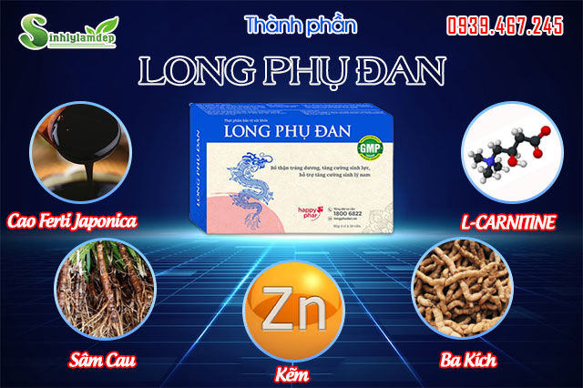 thành phần long phụ đan