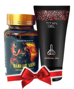 combo mãnh lực vương và titan gel