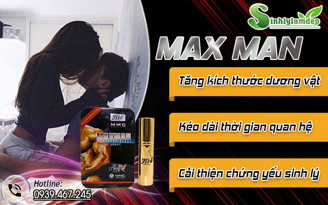 công dụng sản phẩm maxman