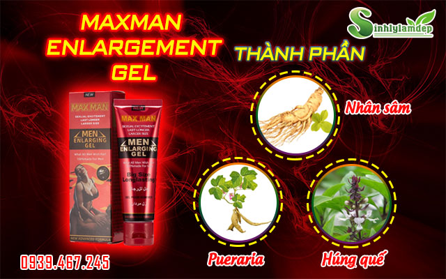 thành phần maxman enlargement