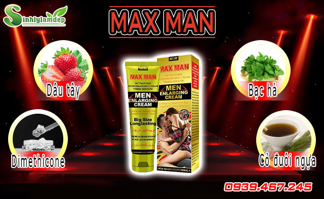 thành phần maxman enlargement