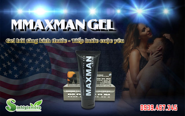 giới thiệu sản phẩm maxman gel