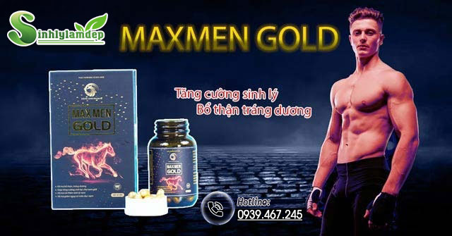giới thiệu sản phẩm maxmen gold
