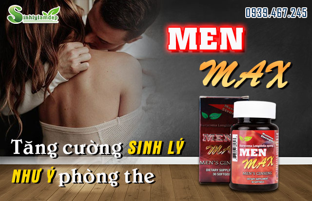 giới thiệu sản phẩm men max