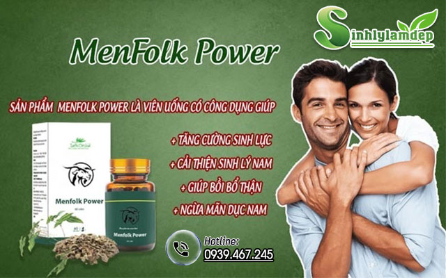 giới thiệu sản phẩm menfolk power