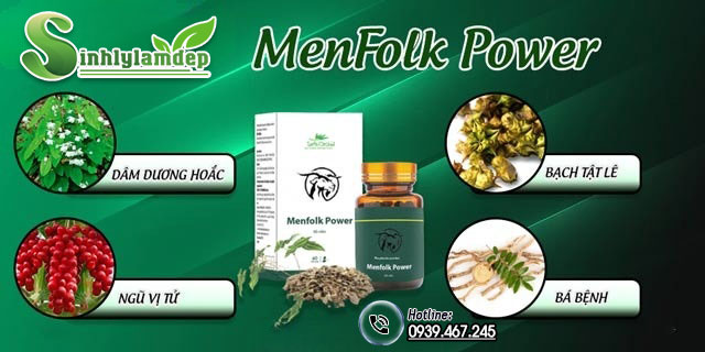 thành phần sản phẩm menfolk power