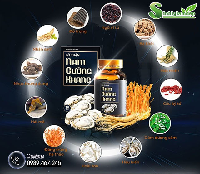 thành phần sản phẩm nam cường khang