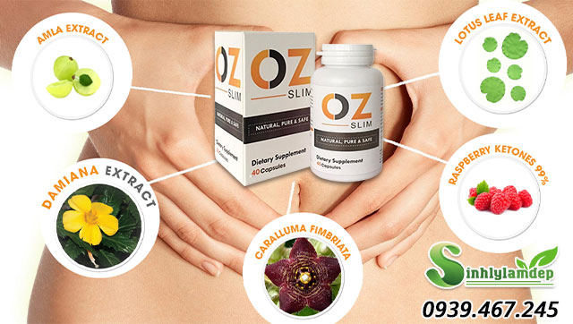 thành phần oz slim usa
