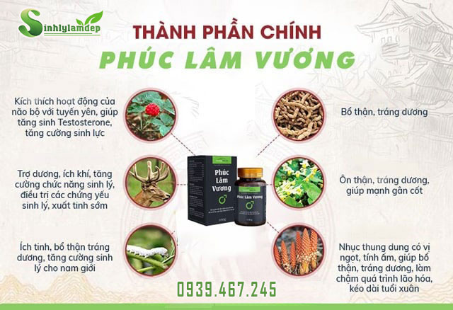 thành phần phúc lâm vương
