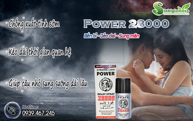 công dụng sản phẩm power 28000
