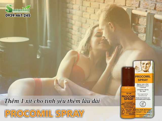 Chai xịt Procomil Spray là gì?