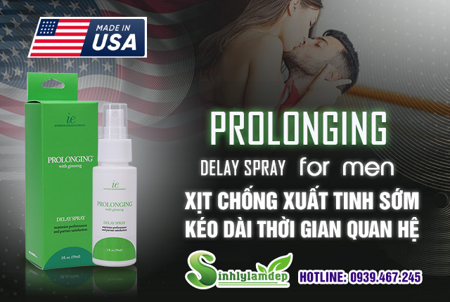 Proloonging Delay Spray For Men là sản phẩm gì?