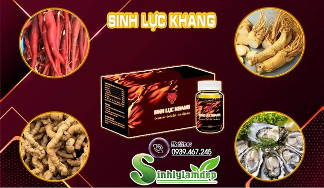 thành phần sản phẩm sinh lực khang