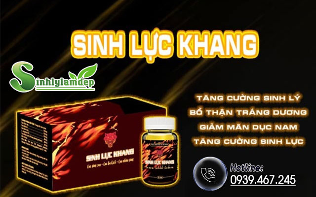 công dụng sản phẩm sinh lực khang