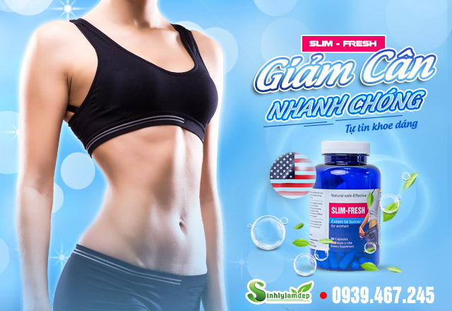 Slim Fresh USA viên uống giảm cân