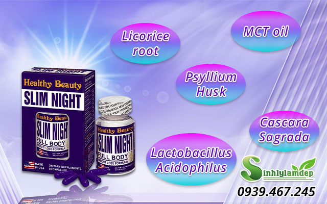 thành phần slim night