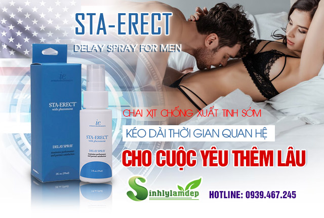 Sta-Erect Delay Spray For Men là sản phẩm gì?