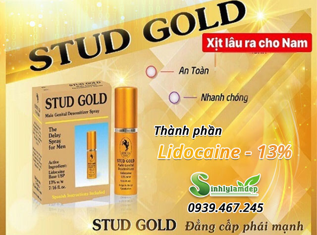 thành phần sản phẩm stud gold