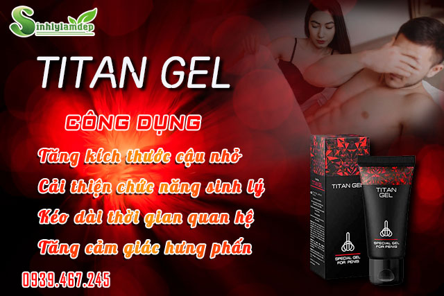 công dụng titan gel