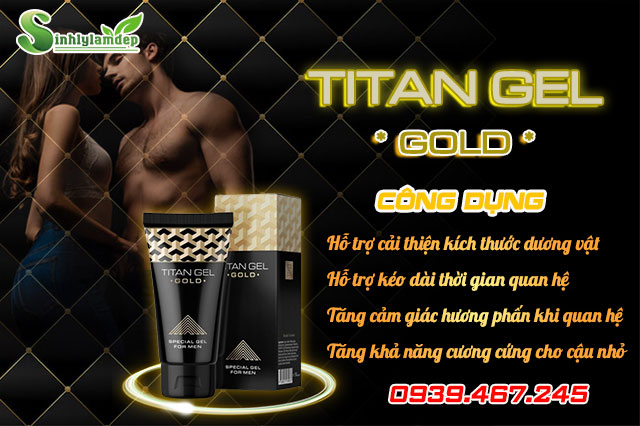 công dụng titan gel gold