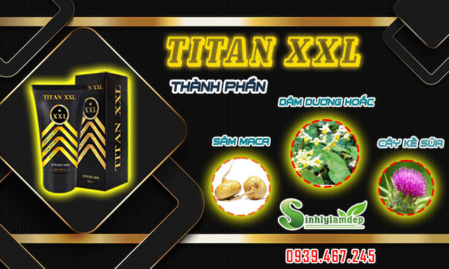 thành phần titan xxl