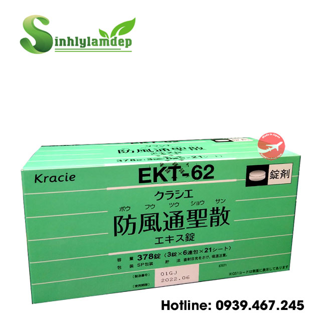 Viên Uống Hofutsu Shousan Kracie Ekt-62