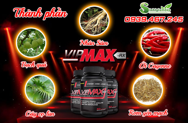 thành phần vipmax rx