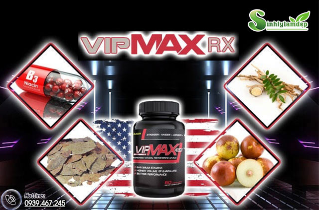 thành phần của sản phẩm vipmax rx