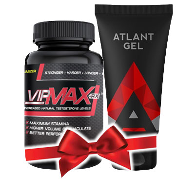 combo vipmax và atlant gel