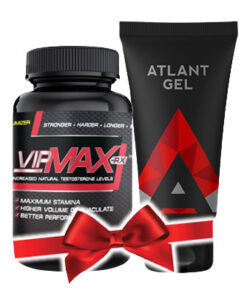 combo vipmax và atlant gel