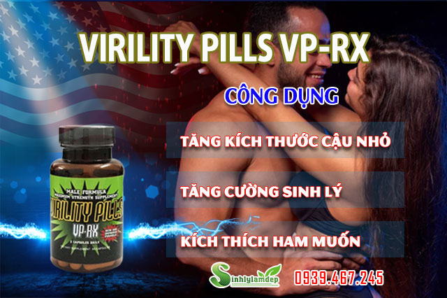 công dụng virility pills vp rx