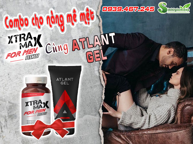 công dụng combo xtramax for men và atlant gel