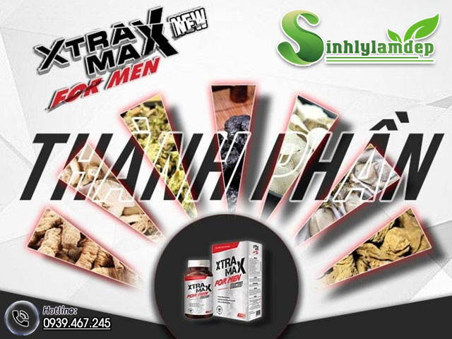 thành phần của xtramax for men