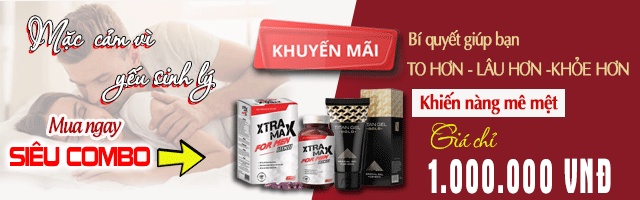 bộ đôi kết hợp xtramax for men và titan gel gold