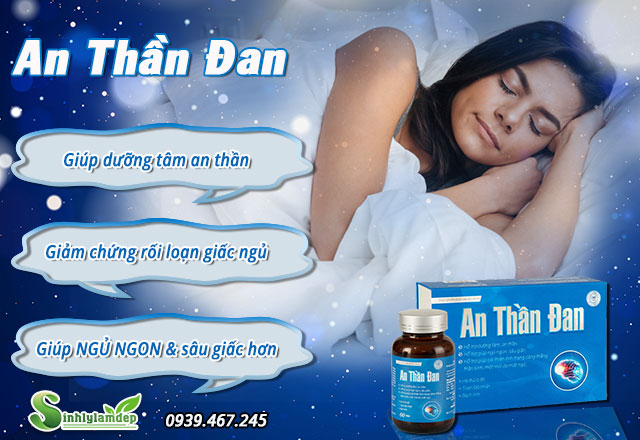 công dụng sản phẩm an thần đan