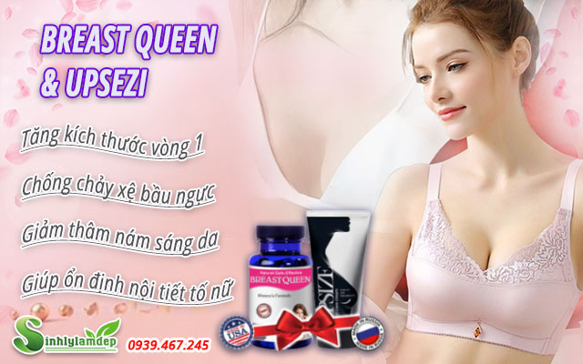 công dụng combo breast queen & upsize