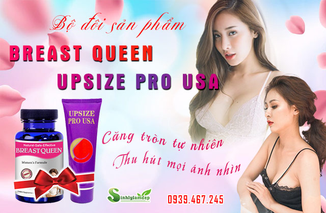 giới thiệu combo breast queen upsize pro usa