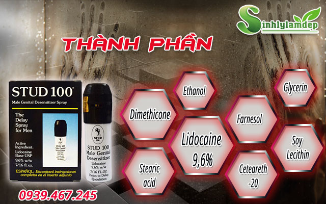 thành phần của stud 100