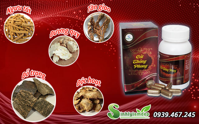 thành phần sản phẩm cốt thống phong