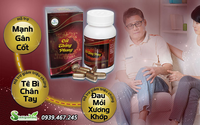 công dụng sản phẩm cốt thống phong