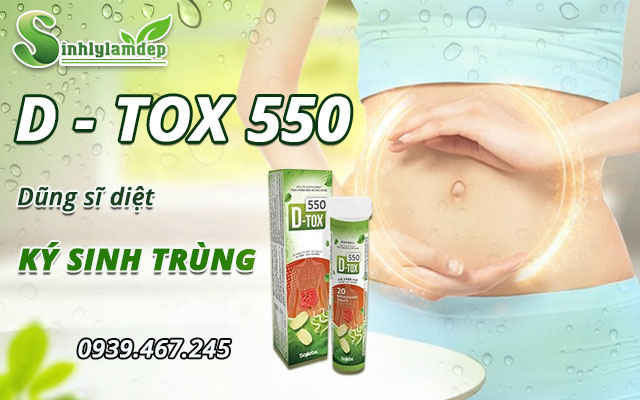 giới thiệu sản phẩm d tox 550