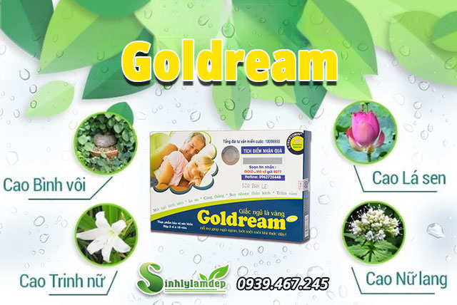 thành phần sản phẩm goldream