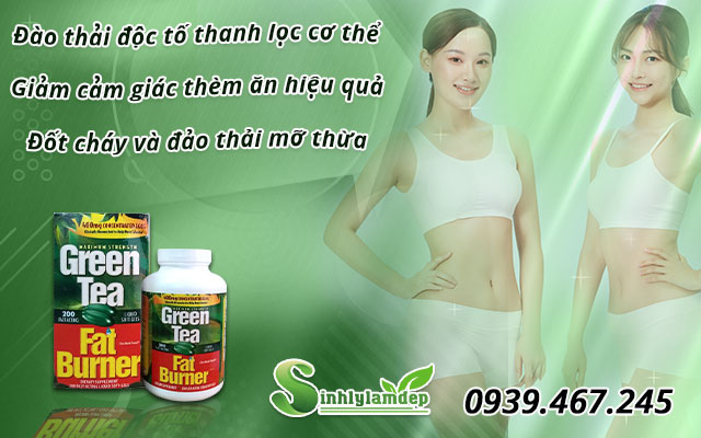 công dụng green tea fat burner