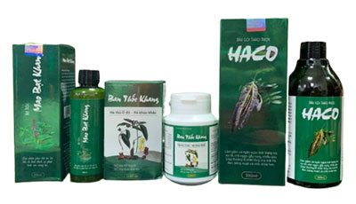 sản phẩm tóc haco