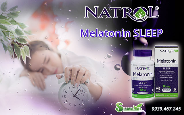 sản phẩm natrol melatonin sleep tốt không