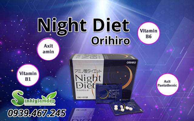 thành phần night diet orihiro