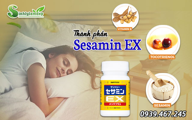 thành phần sản phẩm sesamin-ex