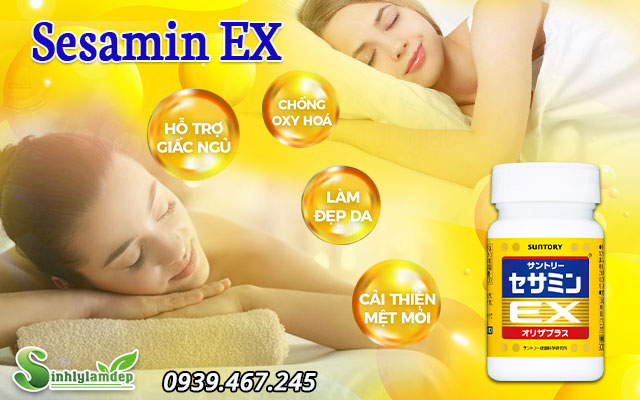công dụng sản phẩm sesamin-ex