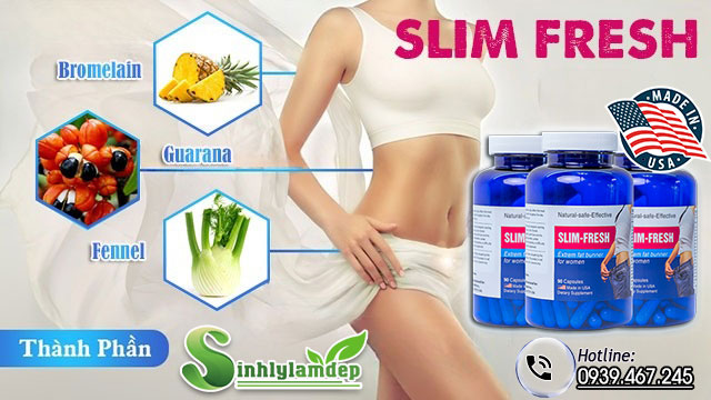 thành phần sản phẩm slim fresh