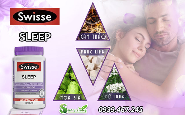 thành phần sản phẩm swisse sleep